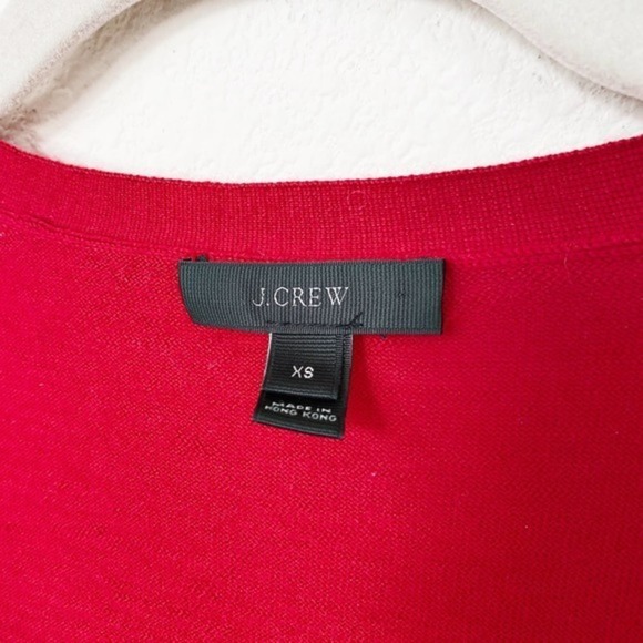 [J. Crew] Merino Wool Zebra Novelty Print Cardigan - Picture 7 of 13